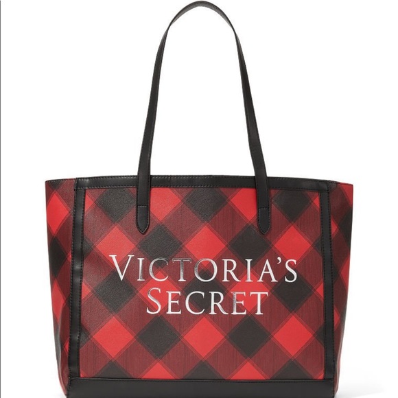 Victoria's Secret Handbags - Victoria’s Secret plaid tote
